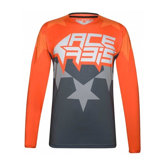 Maglia Acerbis X-Flex Startchaser - Arancio/Grigio offroad cross enduro