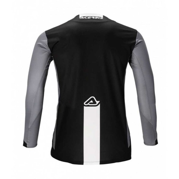 Maglia tecnica Acerbis MX J-Race - Nero/Grigio offroad cross enduro