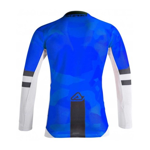Maglia tecnica Acerbis Helios Vented - Blu/Bianco offroad cross enduro
