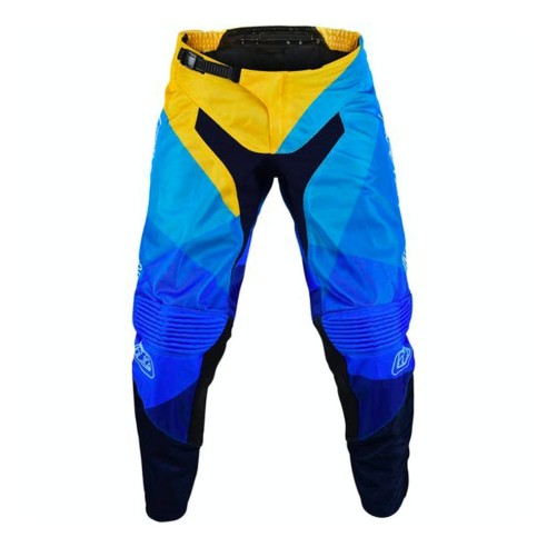 Pantalone fuoristrada Troy Lee Designs GP Air Jet - Pant - Yellow/Bluein vendita da Canella motoabbigliamento