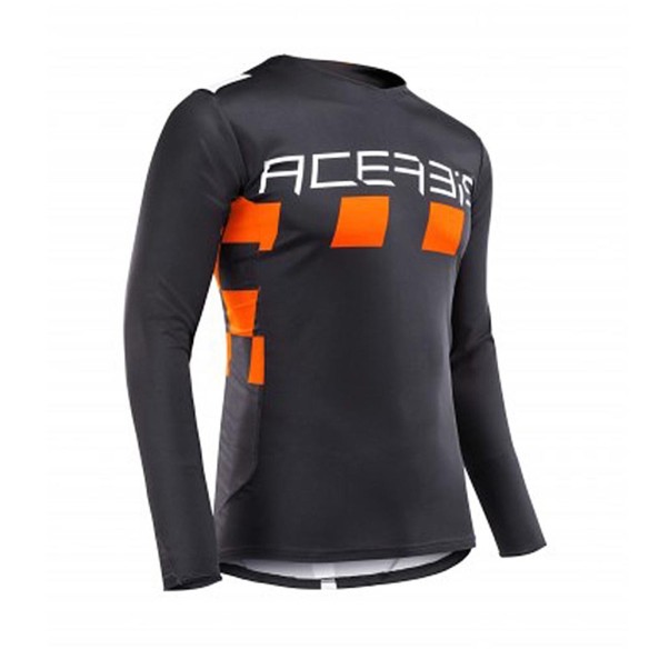 Maglia fuoristrada Acerbis MX Track - Maglia - Nero/Arancio