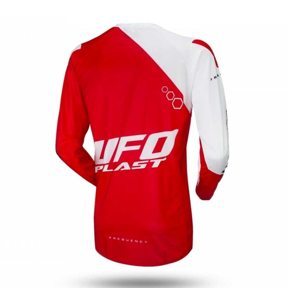 maglia moto fuoristrada Ufo Frequency - Maglia - Rosso