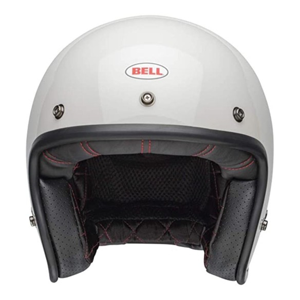 Casco Moto vintage Bell Custom 500 - Vintage White