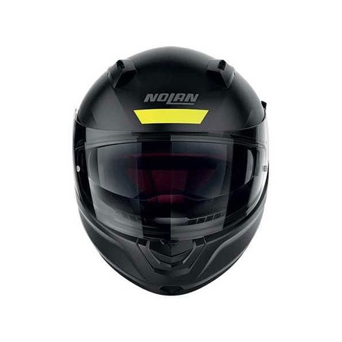 Casco integrale da strada Nolan N60.6 Staple -Flat Black Col.42 con calotta in termopalstica.