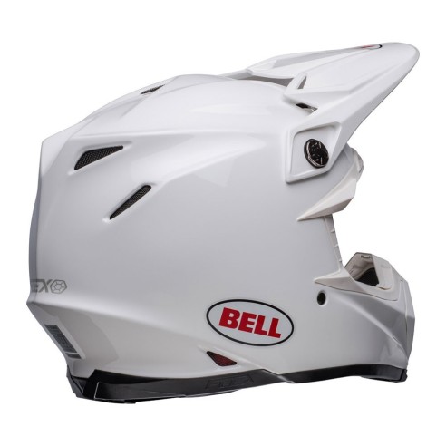 Casco fuoristrada in Carbonio Bell Moto-9S Flex - Gloss White