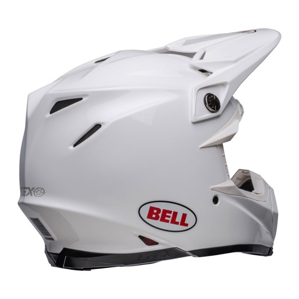 Casco fuoristrada in Carbonio Bell Moto-9S Flex - Gloss White