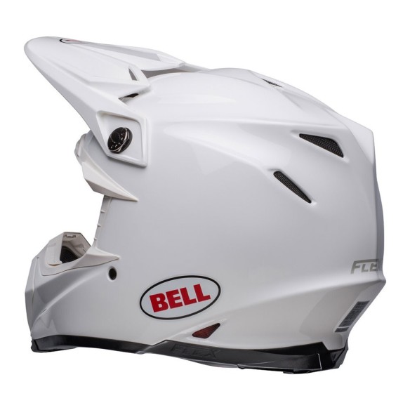 Casco fuoristrada in Carbonio Bell Moto-9S Flex - Gloss White