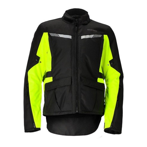 Giacca a 3 strati certificata Acerbis CE X Trail dalla vestibilità touring, da canella motoabbigliamento