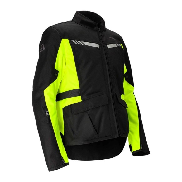 Giacca a 3 strati certificata Acerbis CE X Trail dalla vestibilità touring, da canella motoabbigliamento