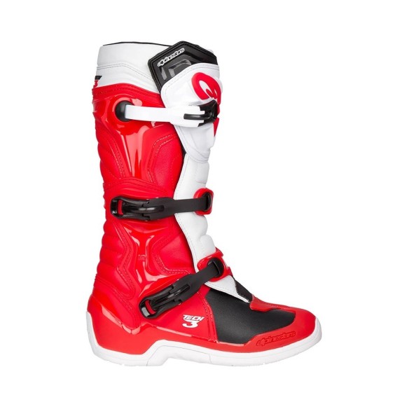 Stivale fuoristrada Alpinestars Tech3 - Red/White