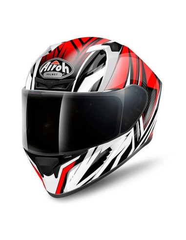 Casco stradale integrale Airoh Valor Conquer - Red Gloss