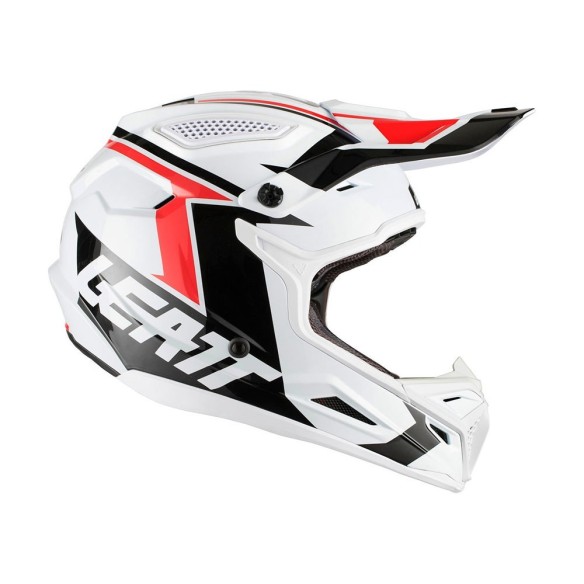 Casco Leatt Gpx 4.5 V20 - White/Black in vendita da Canella Motoabbigliamento