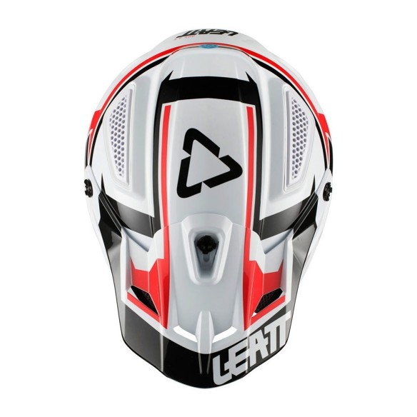 Casco Leatt Gpx 4.5 V20 - White/Black in vendita da Canella Motoabbigliamento