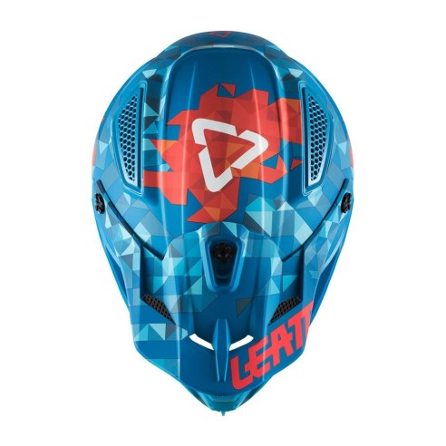 Casco Leatt Gpx 4.5 V22 - Blue/Red in vendita da Canella Motoabbigliamento