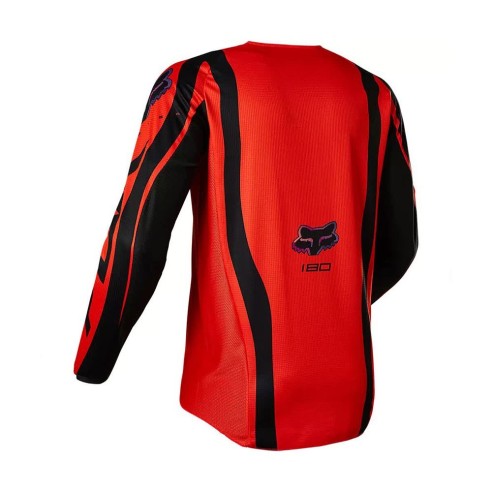 Maglia fuoristrada Fox 180 Venz - Maglia - Flo Red 022 in vendita da Canella Motoabbigliamento