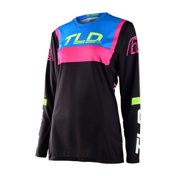 Maglia fuoristrada Troy Lee Design GP Womens Brazen - Maglia - Black in vendita da Canella Motoabbigliamento