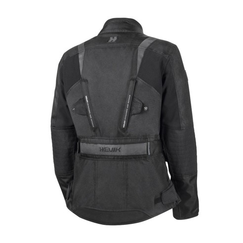 Giacca stradale  Hevik Stelvio Light  - Grigio/Nero da Canella Motoabbigliamento
