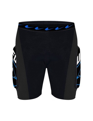 Ufo Atrax C/Prot - Nero/Blu pantaloncino offroad in vendita da Canella Motoabbigliamento