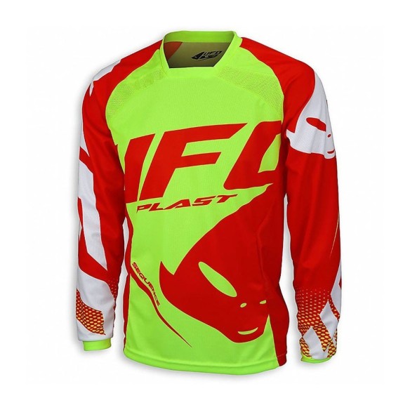 Maglia moto fuoristrada Ufo Sequence Maglia - Rosso in vendita da Canella  Motoabbigliamento