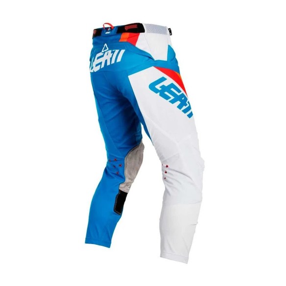 Pantalone motocross Leatt Gpx 5.5 I.K.S. - Blue/White in vendita da Canella Motoabbigliamento