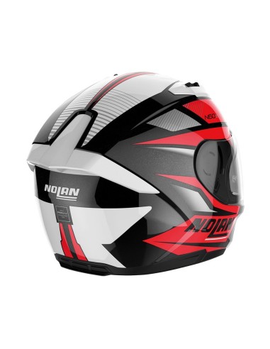 Casco integrale da strada Nolan N60.6 Downshift - Metal Black col.36 con  calotta in termopalstica.