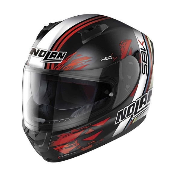 Casco integrale da strada Nolan N60.6 SBK - Flat Black col.56 in vendita da canella Motoabbigliamento