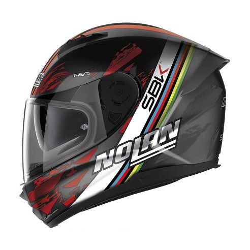 Casco integrale da strada Nolan N60.6 SBK - Flat Black col.56 in vendita da canella Motoabbigliamento