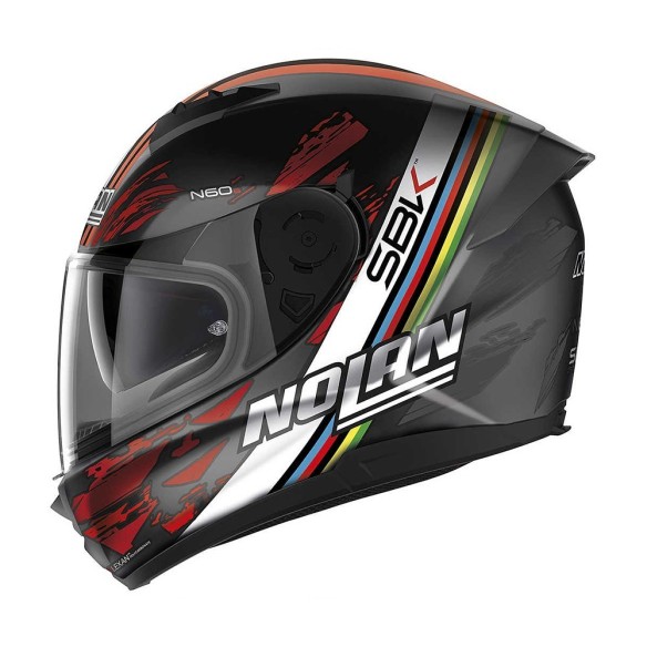 Casco integrale da strada Nolan N60.6 SBK - Flat Black col.56 in vendita da canella Motoabbigliamento