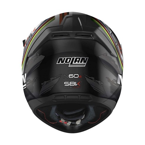 Casco integrale da strada Nolan N60.6 SBK - Flat Black col.56 in vendita da canella Motoabbigliamento
