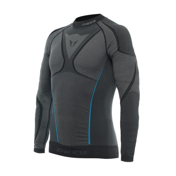 Maglia intima Dainese Dry Ls - Black/Blue in vendita da Canella