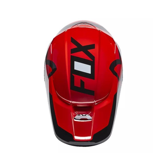 Casco fuoristrada Fox V1 Lux 022 - Flo Red in vendita da Canella Motoabbigliamento