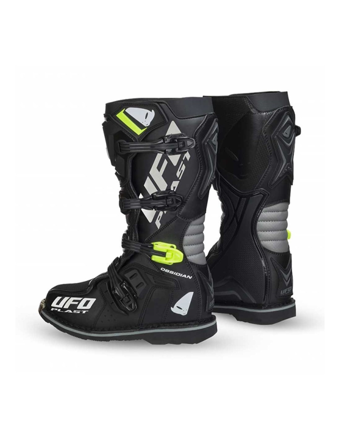 Stivale fuoristrada UFO Obsidian Jr 022 - Black offroad in vendita da  Canella motoabbigliament