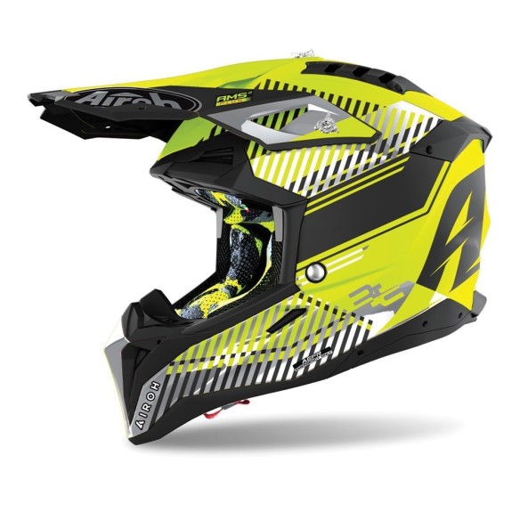 Casco fuoristrada Airoh Aviator 3 Wave  da Canella motoabbigliamento