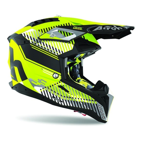 Casco fuoristrada Airoh Aviator 3 Wave  da Canella motoabbigliamento