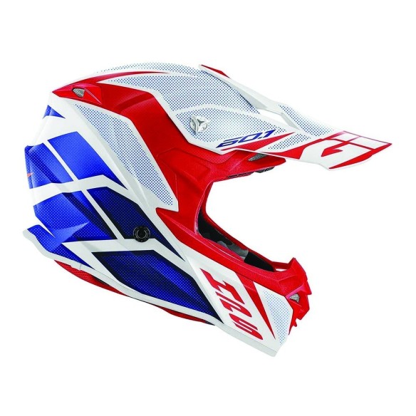 Casco fuoristrada motocross GIVI 60.1 Invert - Matt Blue/White