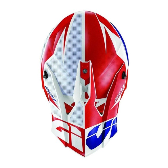 Casco fuoristrada motocross GIVI 60.1 Invert - Matt Blue/White