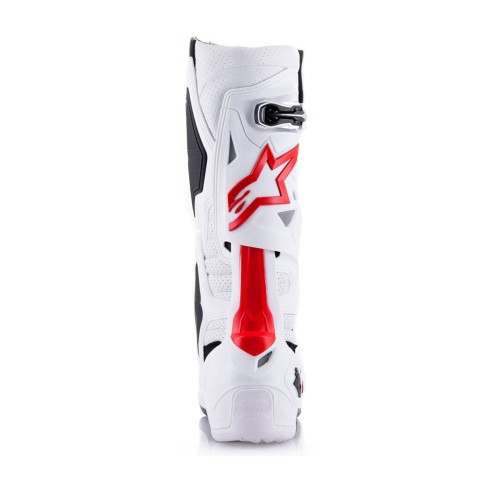 Stivale Alpinestars Tech10 SuperVented - White/Bright Red