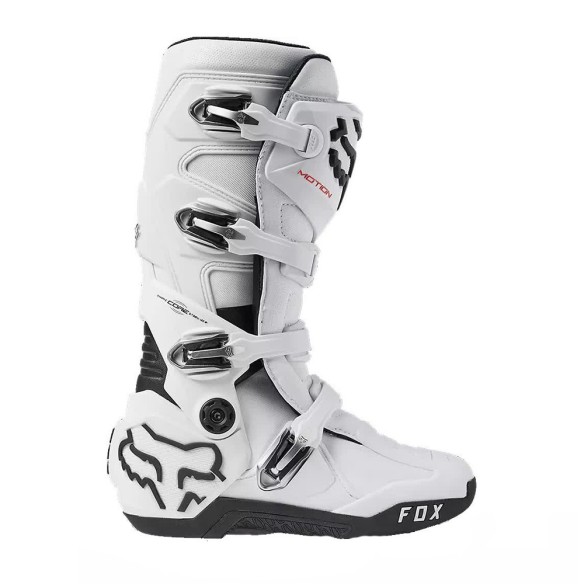 Stivale fuoristrada Fox Motion - White in vendita da Canella Motoabbigliamento