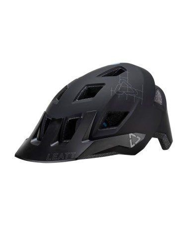 Casco MTB, XC ed AllMountain Leatt MTB 1.0 AllMtn V23 - Stealth  in vendita da Canella Motoabbigliamento