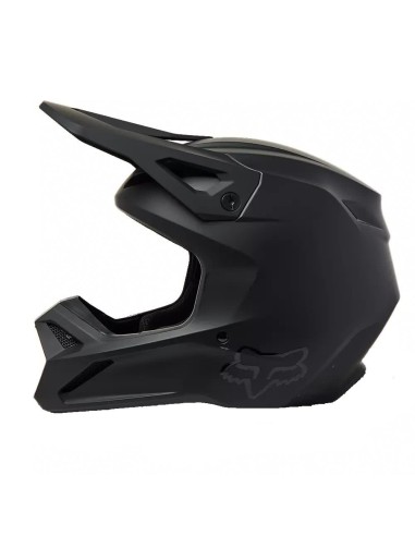 Casco Moto FOX V1 Solid Matte Black Al Miglior Prezzo