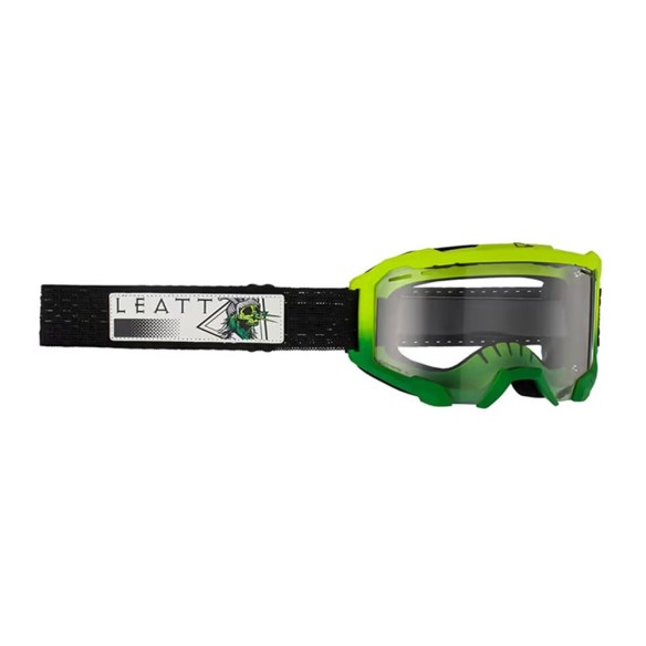Maschera mountain bike Leatt Velocity 4.0 Mtb  - Zombie Clear in vendita da Canella motoabbigliamento