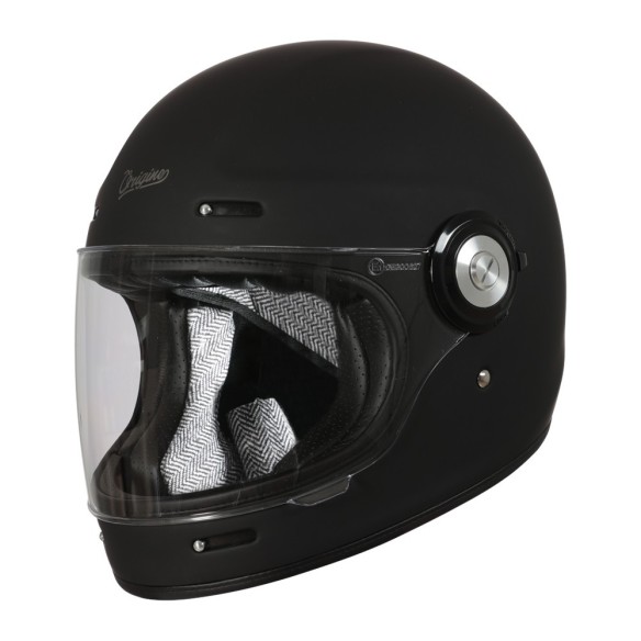 Casco moto integrale Origine Vega Distinguished - Black Matt in vendita da Canella Motoabbigliamento