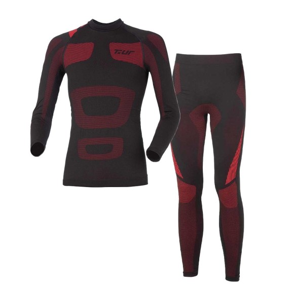 U-Skin è un completo termico di T.UR realizzato in Prolen e con la tecnica Seamless