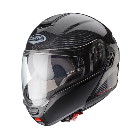 Casco modulare Caberg Levo X Carbon - Black in vendita da Canella