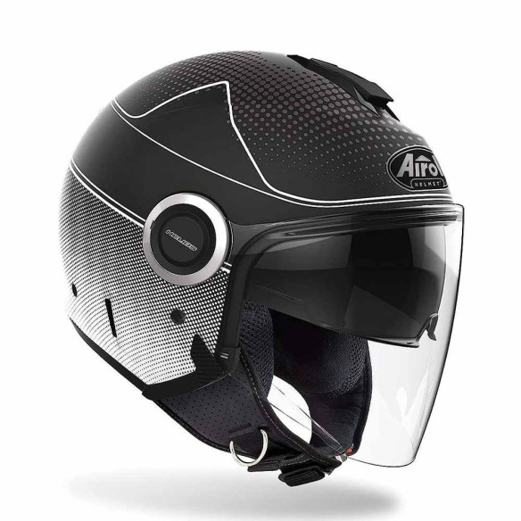 Airoh Helios  , casco jet veramente versatile, doppia visiera,