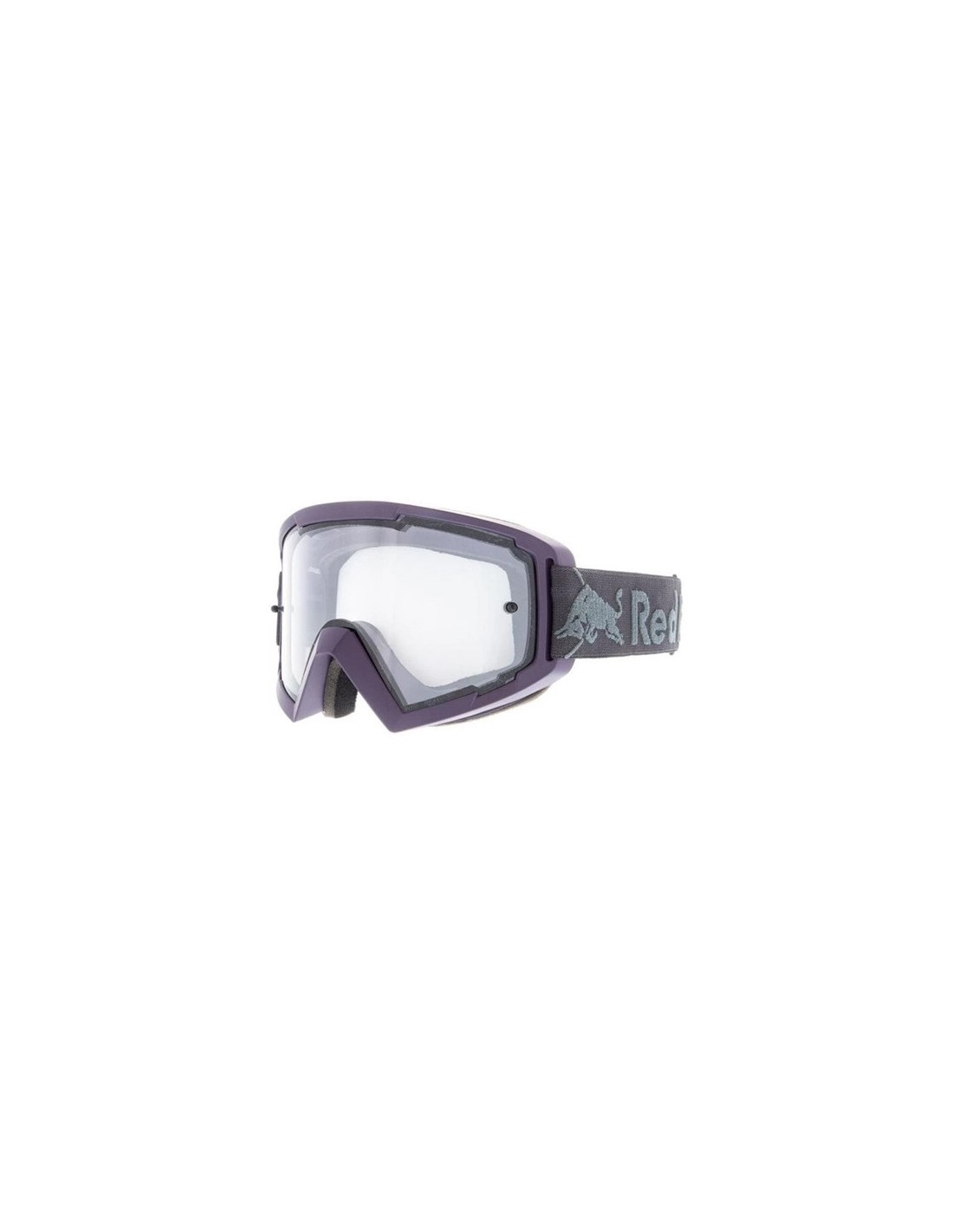 Maschera Red Bull Spect Whip-004 - Dark Violet Clear Flash offroad in  vendita da Canella Motoabbigliamento