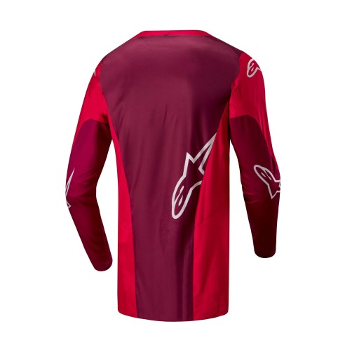 Alpinestars Racer Hoen 024 - Maglia - Light Grey/Hot Orange/Blk