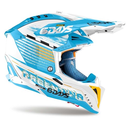 Casco fuoristrada Airoh Aviator 3 Six Days - 2023 Argentina in vendita da Canella motoabbigliamento