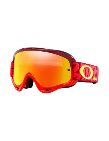 Maschera Oakley O-Frame Mx TLD Painted - Red W/Fire Iridium