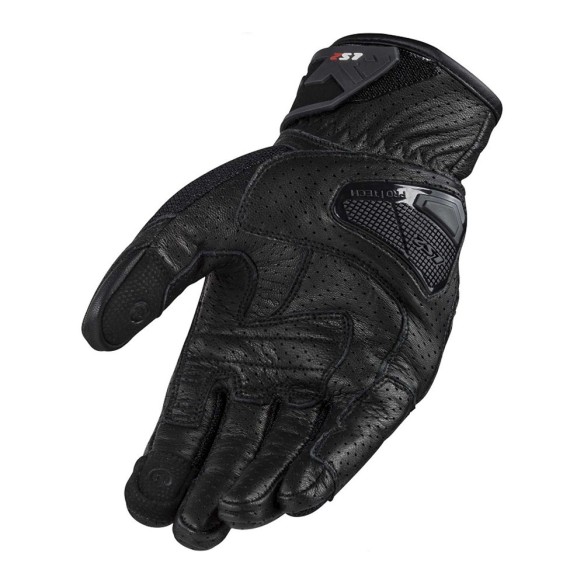 Guanto sportivo LS2 Air Raptor - Black in vendita da Canella Moto